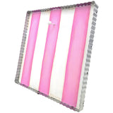 Pink & White Striped Display Board