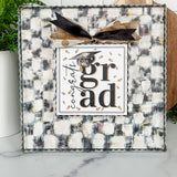 Black & White Checked Display Board