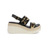 Mia Yuris Leopard Sandals