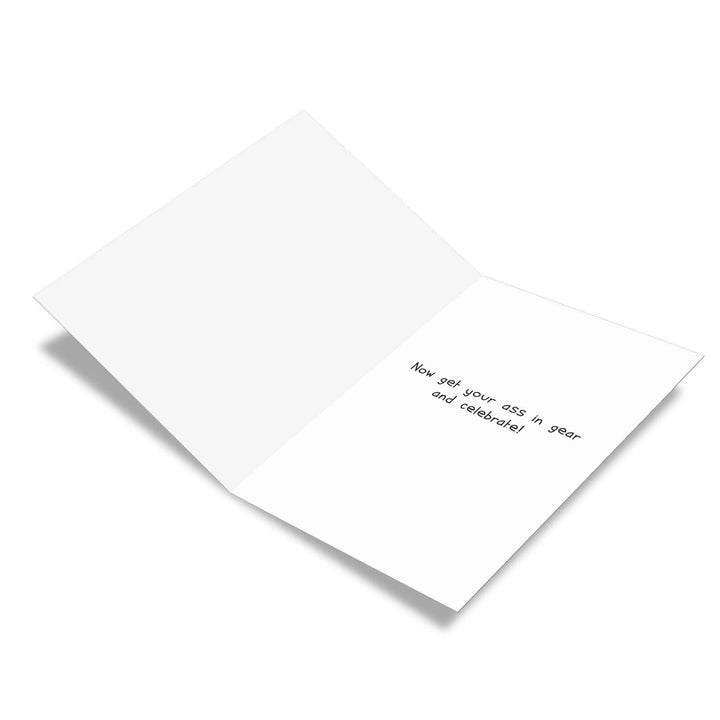 All About Asses Birthday Card
