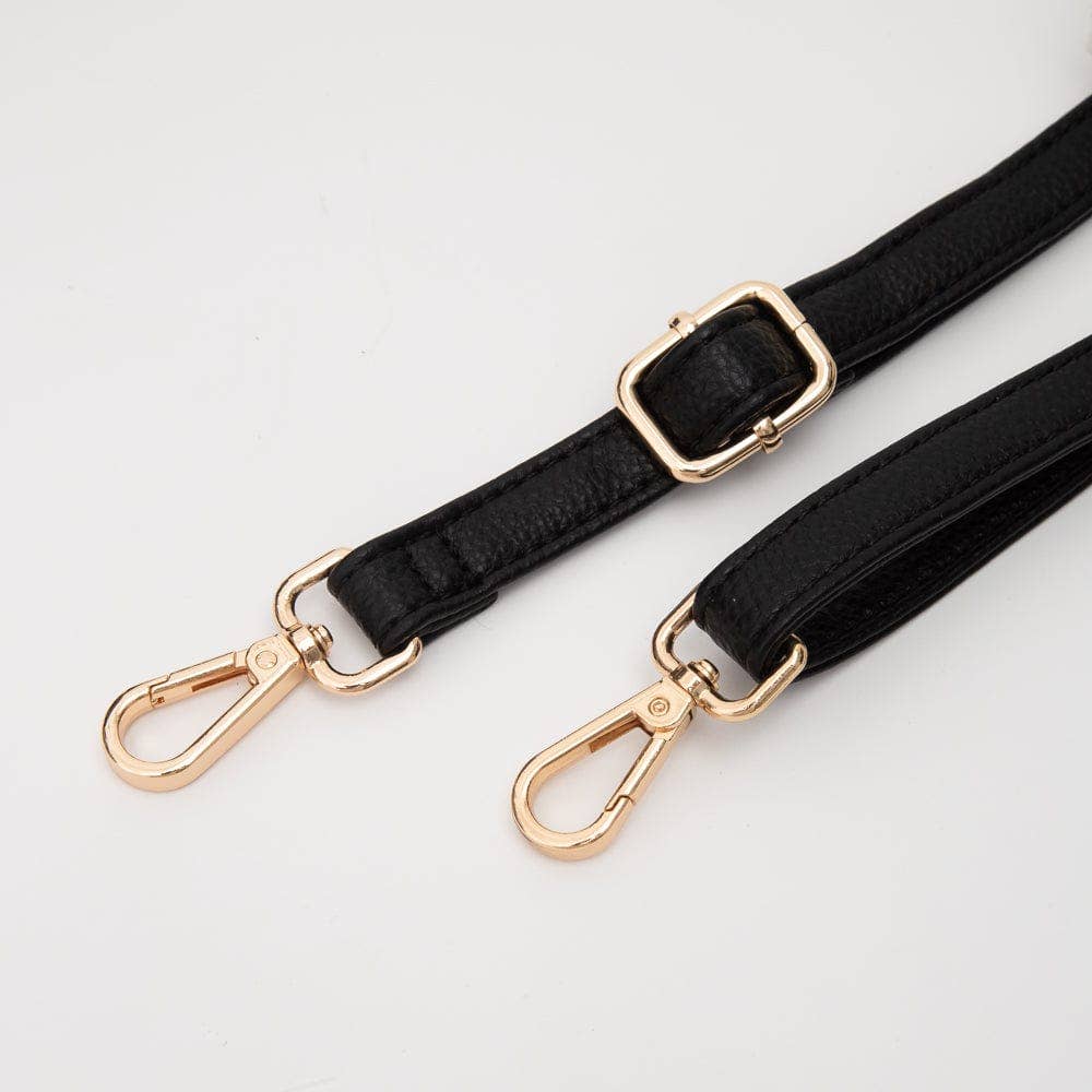 Black Clear Plastic Top Handle Crossbody