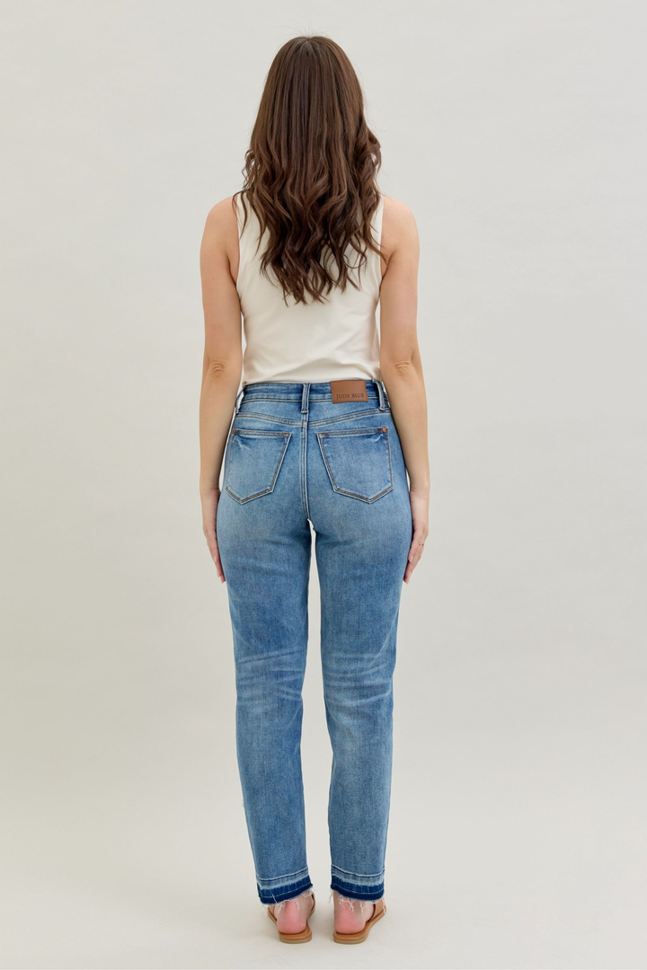 Judy Blue Mid Rise BF Jeans