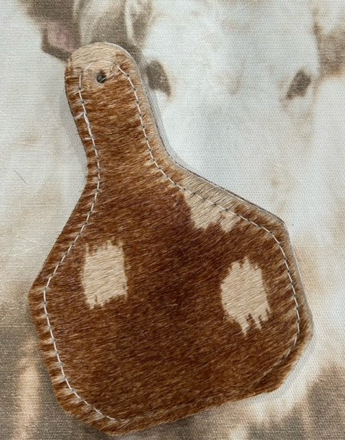 Cow Tag Shape ReSCENTit Car Freshener