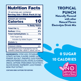 Skinny Mixes SF Tropical Punch Refresher Sticks