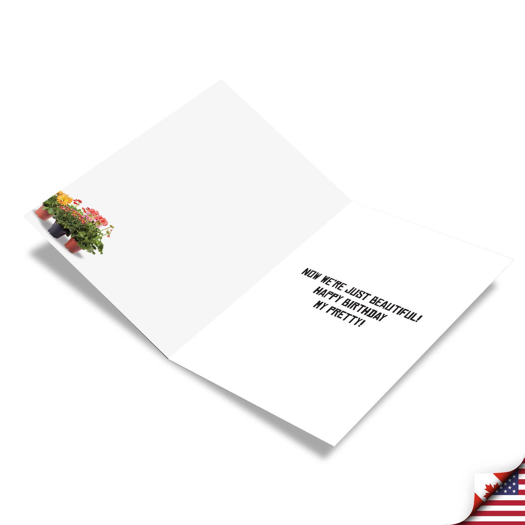 Young and Beautiful Birthday Card