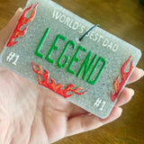 Legend ’Worlds Best Dad’ Car Freshie 