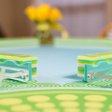 Lemon-Lime Confetti Mahjong Mat