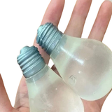 Glow In The Dark Light Bulb Squishy Toy