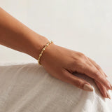 Bara Boheme Jasmine Gold Filled Beaded Bracelet