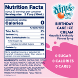 Skinny Mixes SF Dippin' Dots® Birthday Cake Ice Cream Syrup