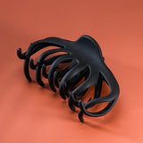 Oversized Slicked Back Hair Claw Clips