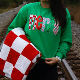 Green Merry Christmas Sweatshirt