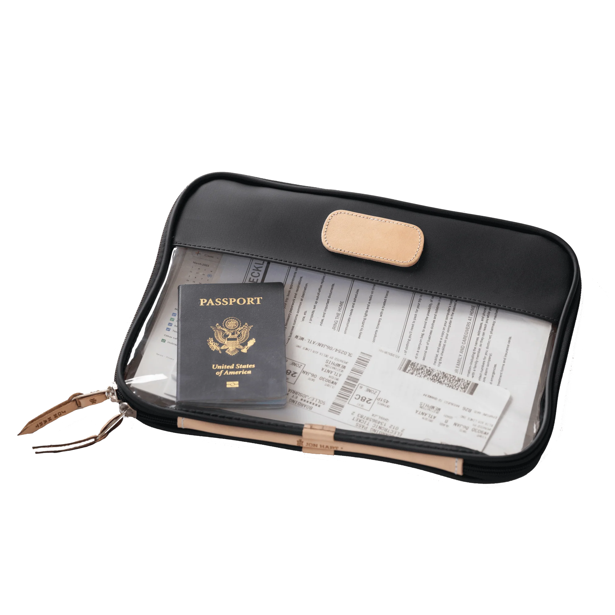 Jon Hart Clear Folio