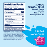Skinny Mixes SF Mango Dragon Refresher Sticks