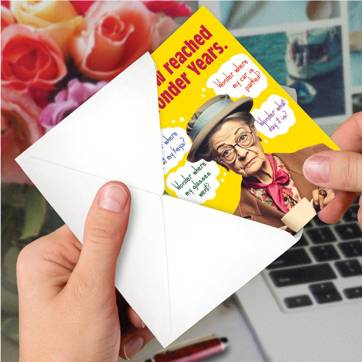 Wonder Years Birthday Card