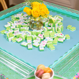 Lemon-Lime Confetti Mahjong Mat