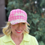 Mama Gingham & Floral Hat