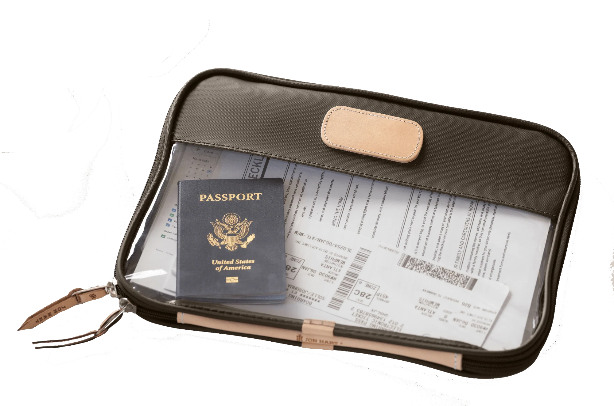 Jon Hart Clear Folio