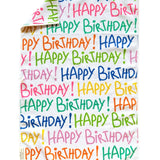Crae Happy Birthday Double-Sided Hand Towel