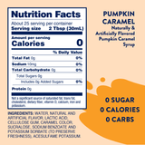 PUmpkin Caramel Nutrition Facts 