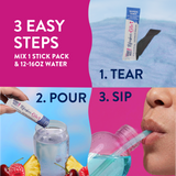 Skinny Mixes SF Tropical Punch Refresher Sticks