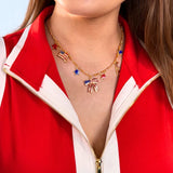Firework Finale Charm Necklace