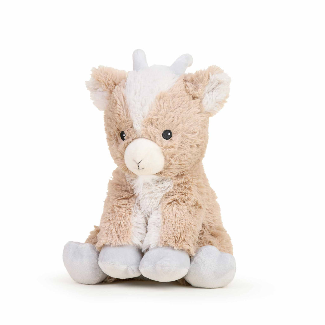 Warmies - Soft goat plush toy.