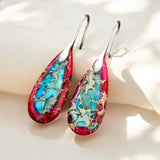 Imperial Jasper Teardrop Earrings