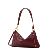Hammitt Kyle Med Quilted Cherrywood/Brushed Gold Handbag