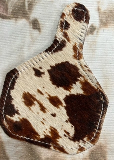 Cow Tag Shape ReSCENTit Car Freshener