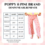Poppy & Pine Baseball Denim Jeans