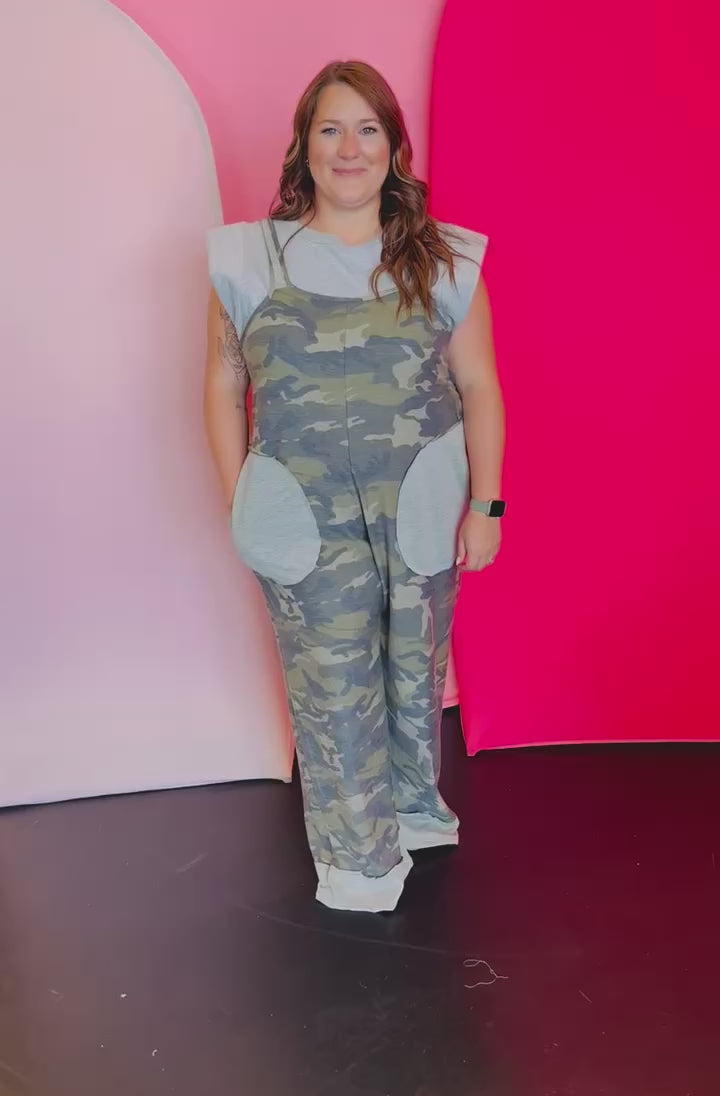 Ricki Camo Overalls