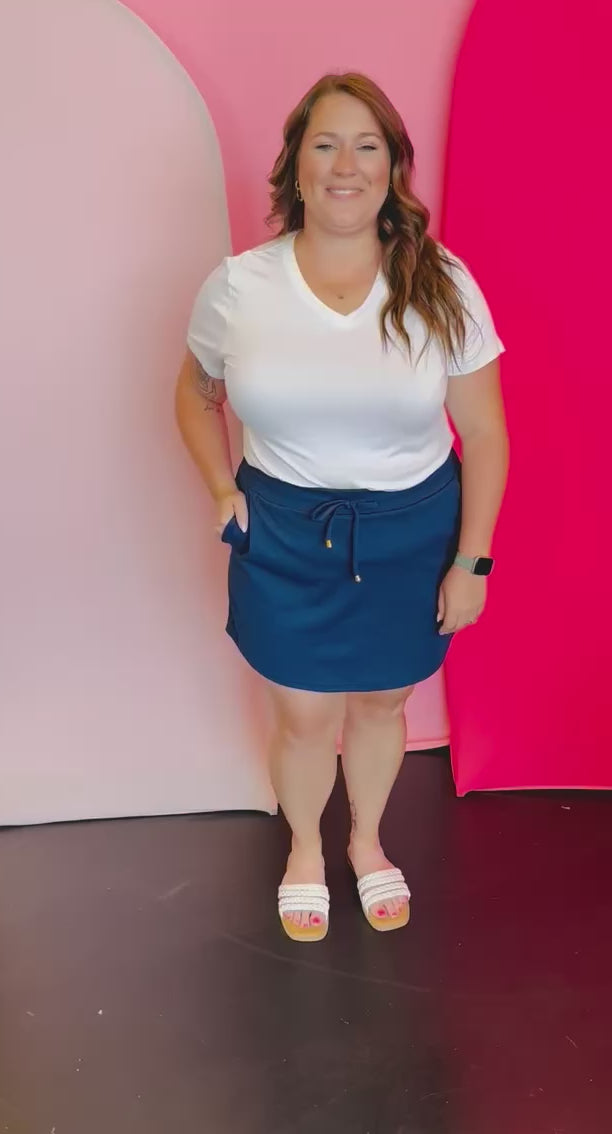Basic White Tee