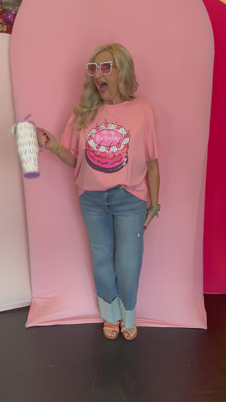 It's My Birthday Pink Tee