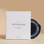 Pura Winter Noir car fragrance refill bottle.