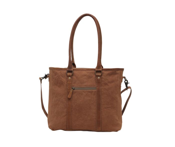 Myra Scarlett Hand-Tooled Bag