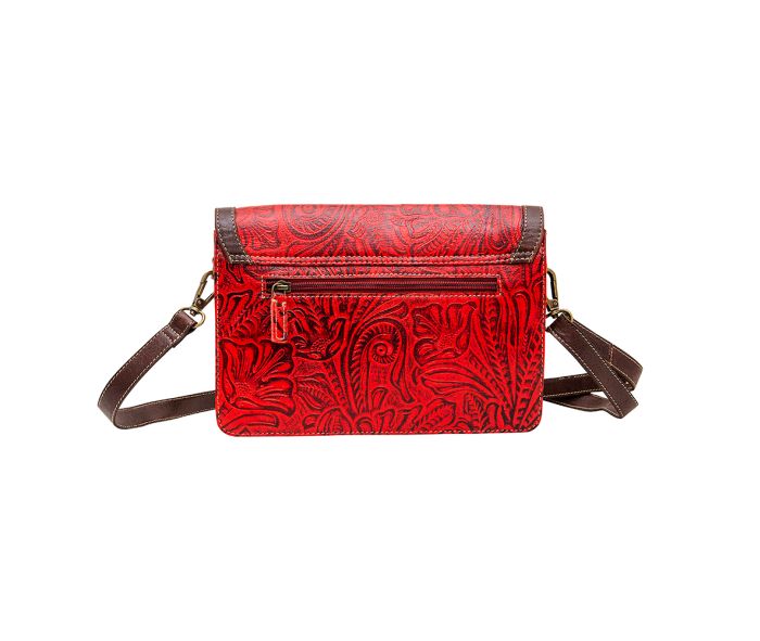 Myra Muon Leather & Hair-on Bag