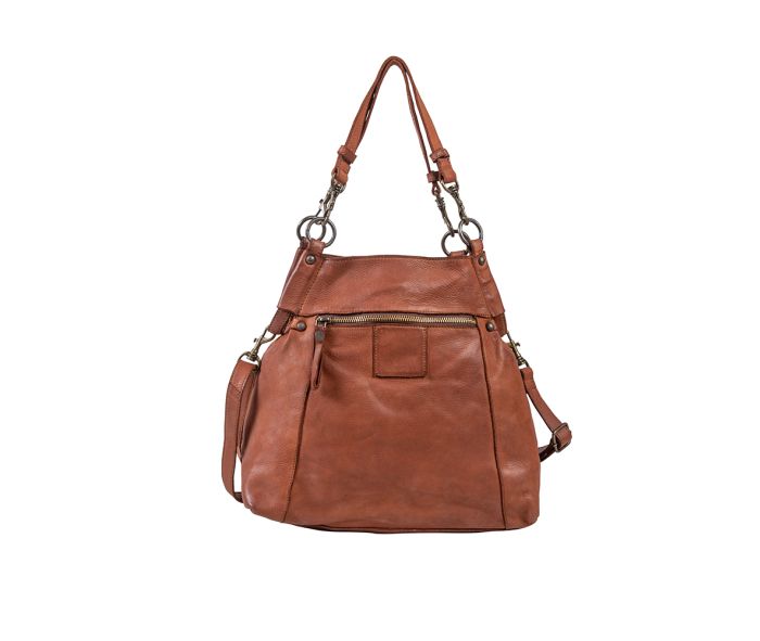 Myra Aliphatic Leather & Hair-On Bag