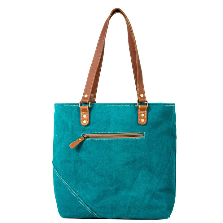 Myra Countryside Connections Patchwork Tote Bag