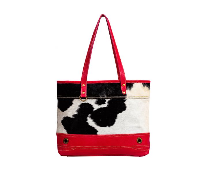 Myra Letterstone Trail Leather & Hairon Bag