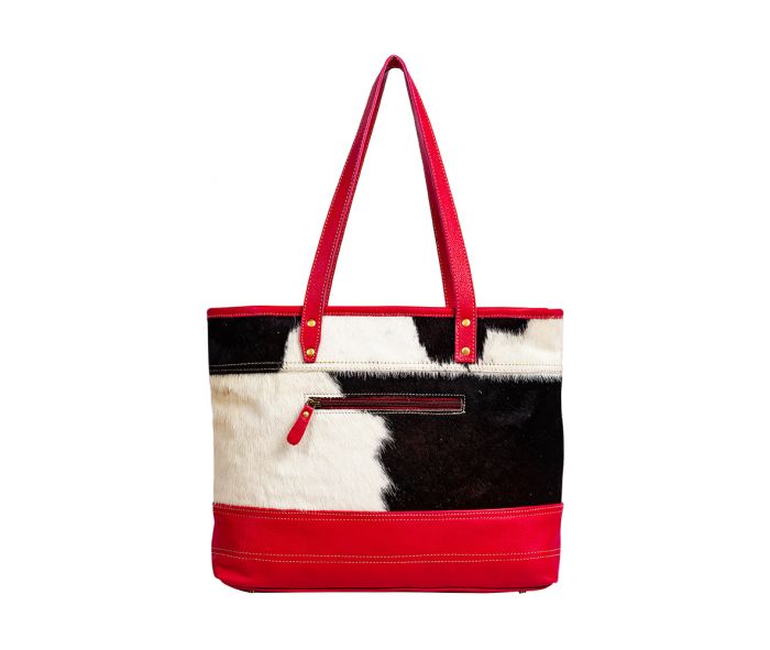Myra Letterstone Trail Leather & Hairon Bag