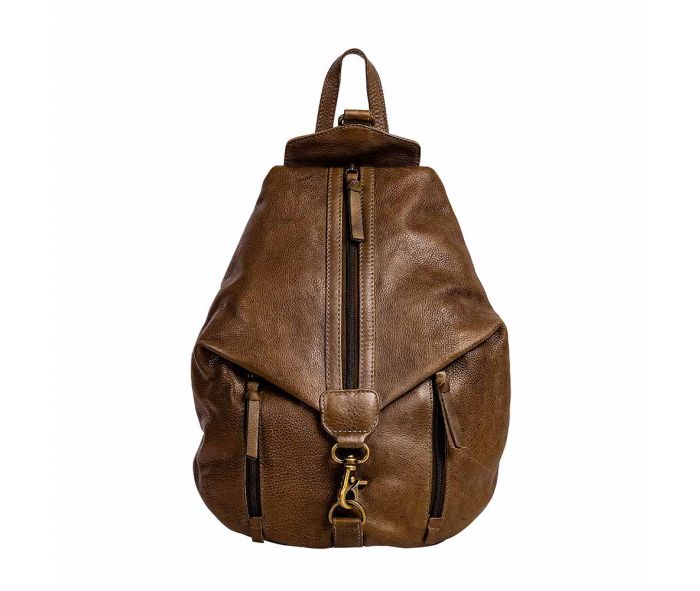 Myra Open Plains Leather Backpack Bag