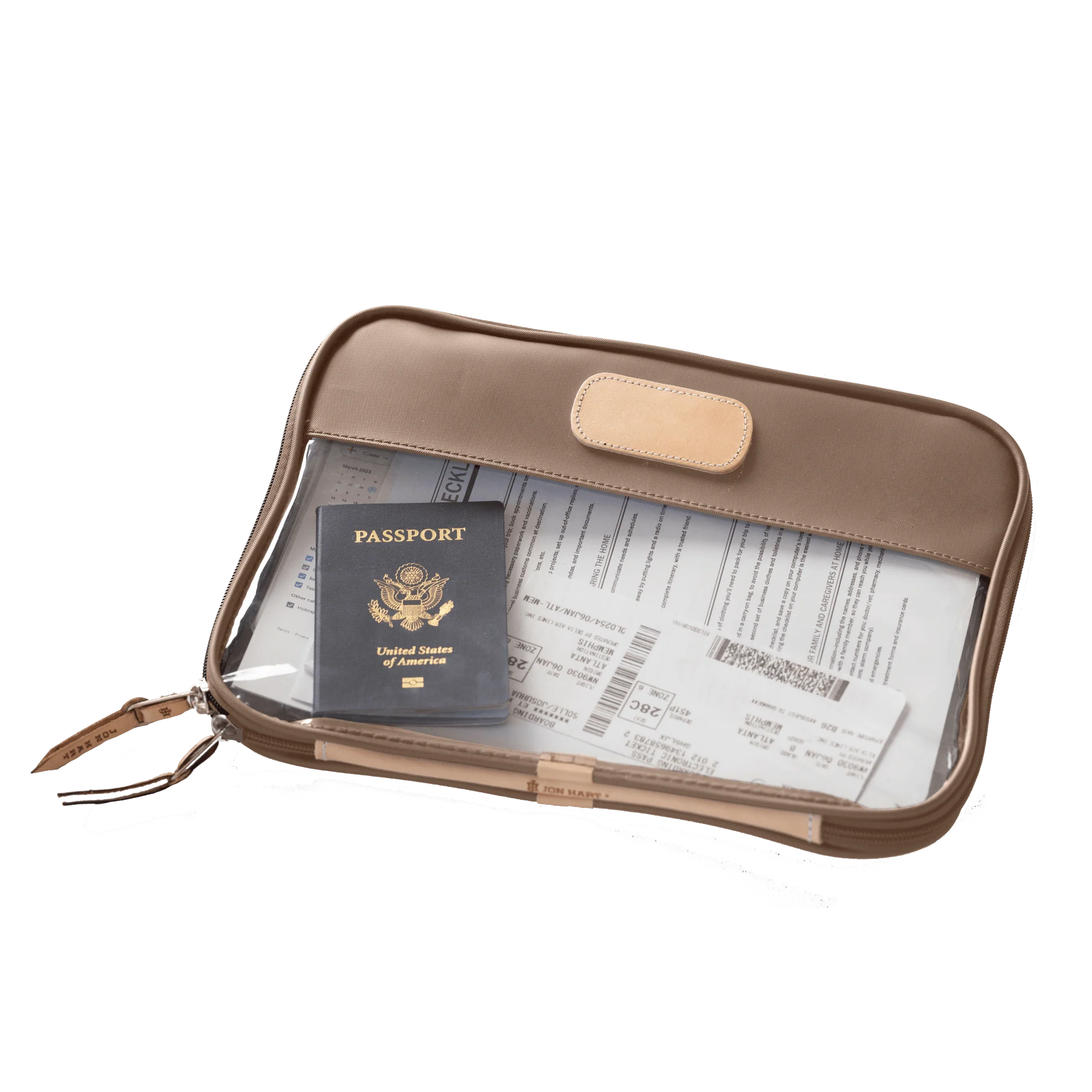 Jon Hart Clear Folio