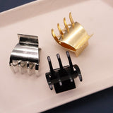 Small Metallic Hair Clips