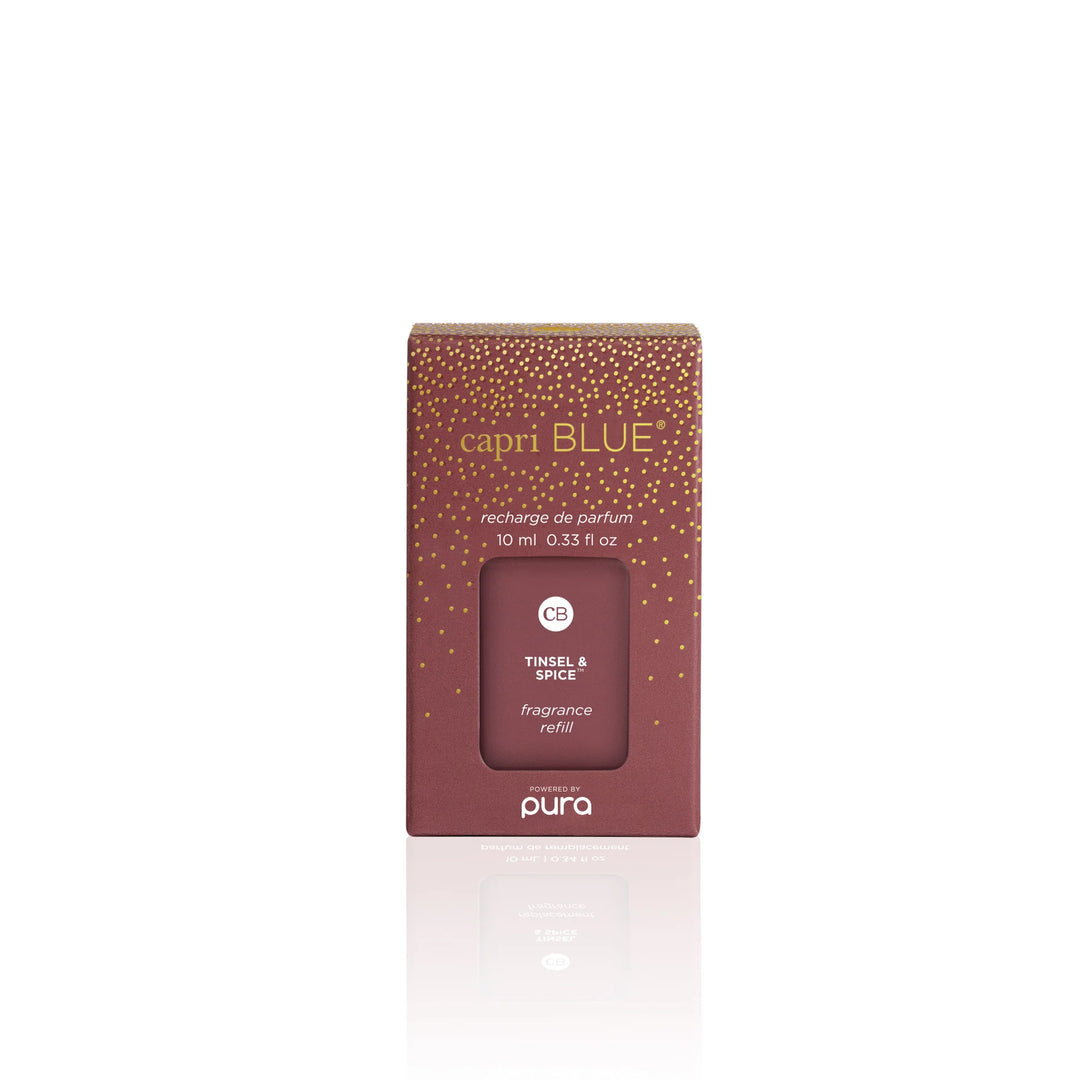 Capri Blue Pura Tinsel & Spice Fragrance Refill.