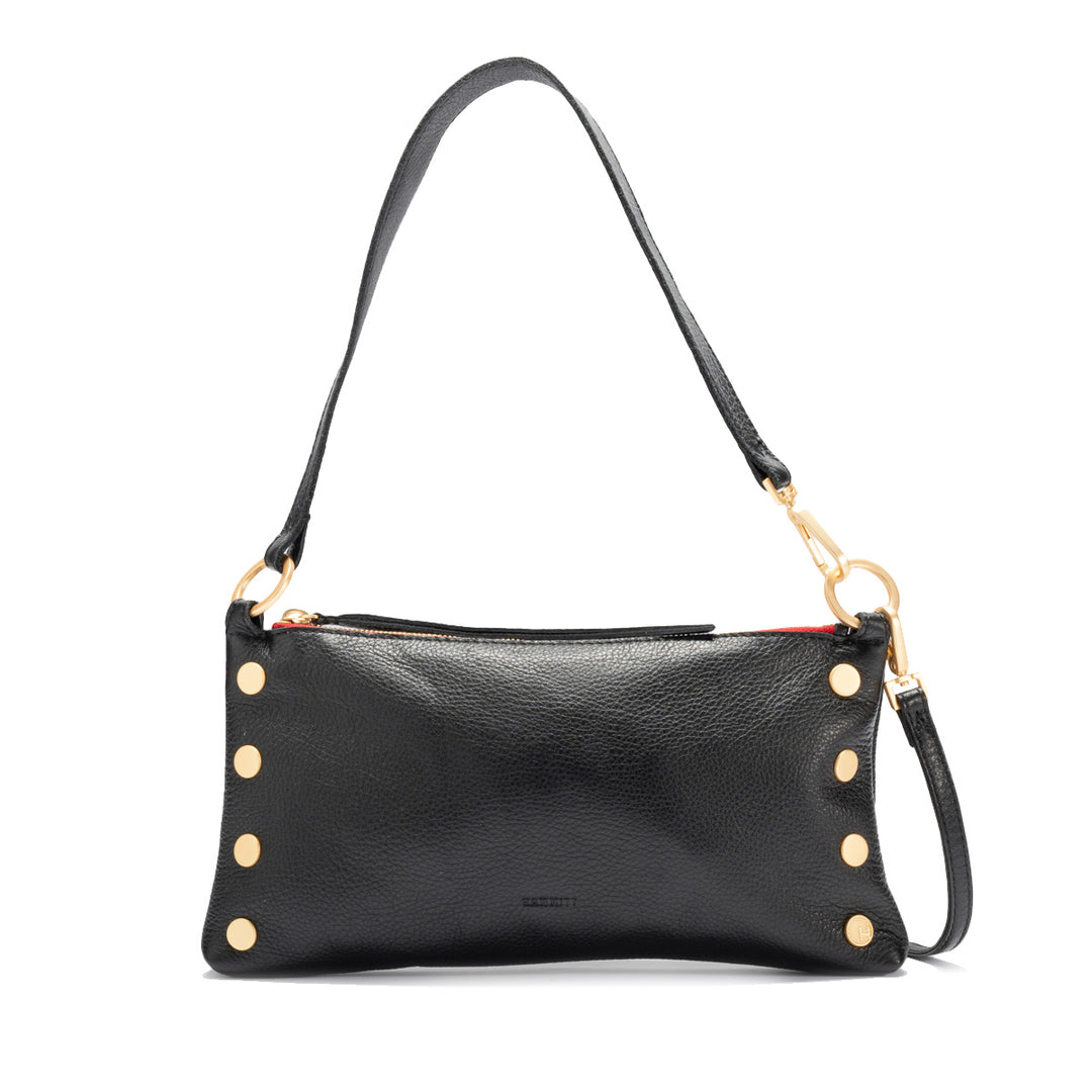 Hammitt Kyle Small Black With Red Zipper Crossbody