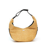 Hammitt Tom Zip Noir Smooth Raffia Handbag