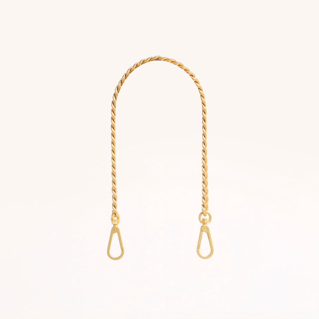 Hammitt Brushed Gold Metal Chain Shoulder Strap