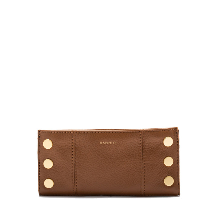 Hammitt 110 North Mahogany Pebble Wallet