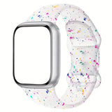 Transparent Neon Fleck Watch Band